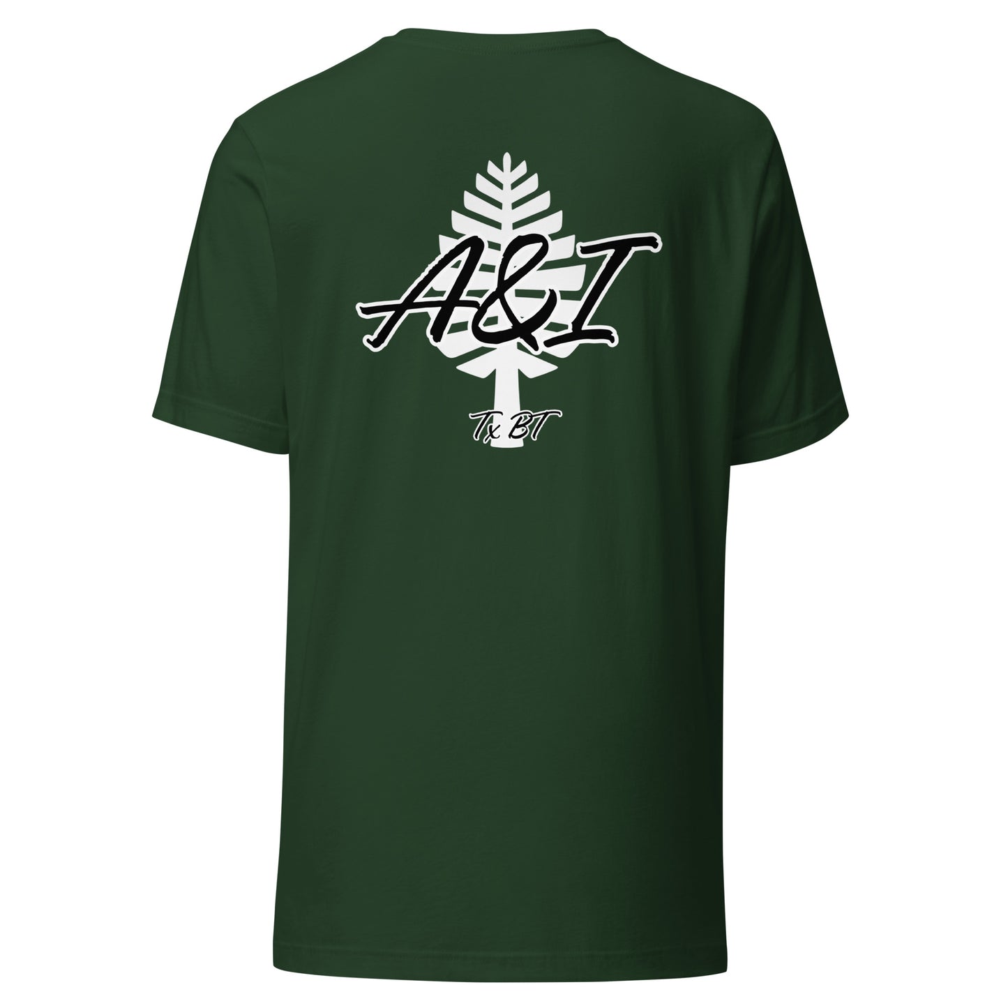 Dartmouth TxBT/A&I T-Shirt in Forest Green